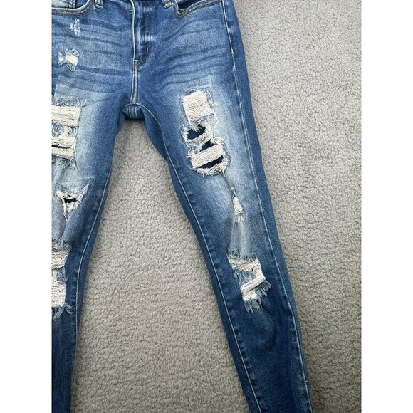 Kancan Signature Buckle exclusive cropped Jeans Sz 26 - Picture 3 of 10